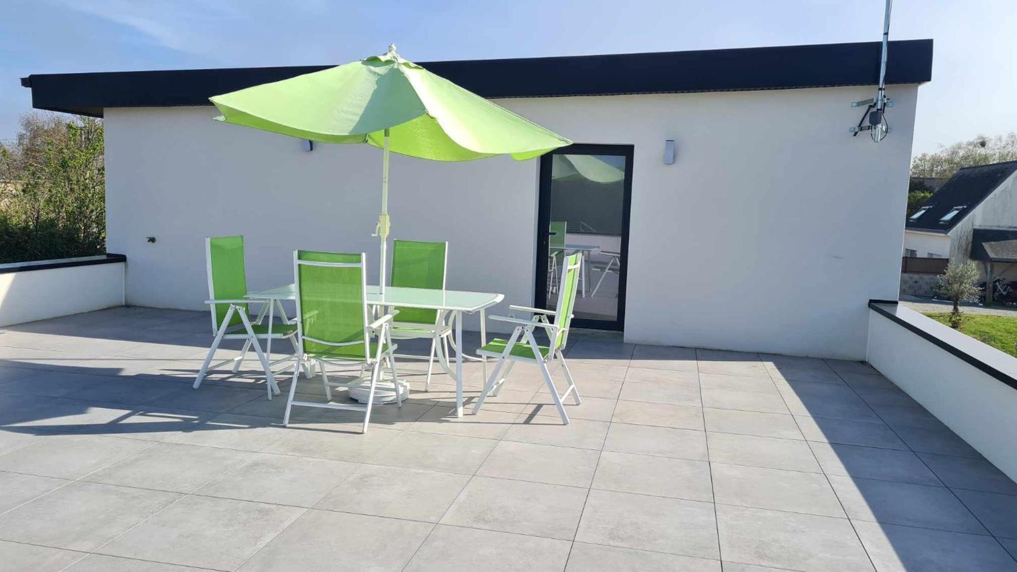 Location Saisonniere Pres De La Mer Avec Rooftop Riantec エクステリア 写真